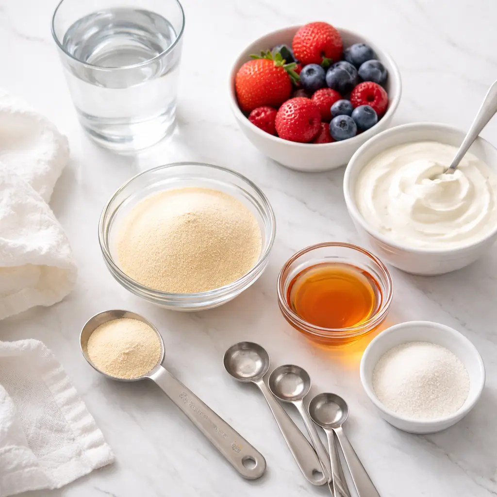 gelatin diet ingredients