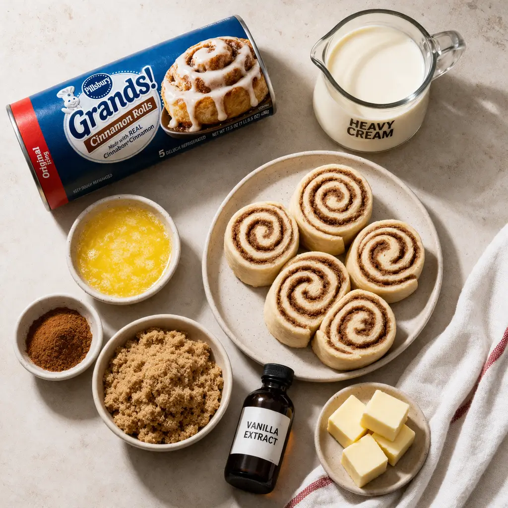 Soft cinnamon roll served warm