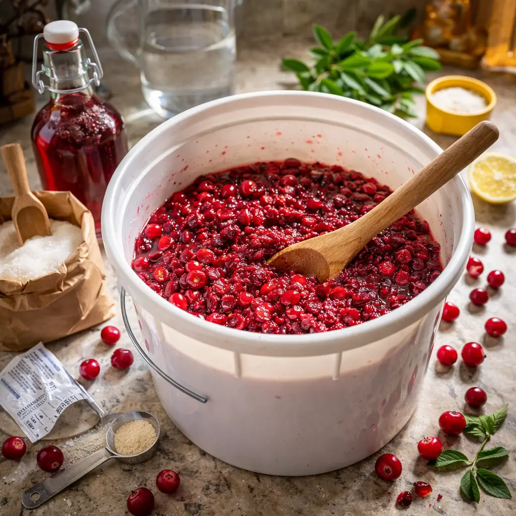 recipe for cranberry wine​