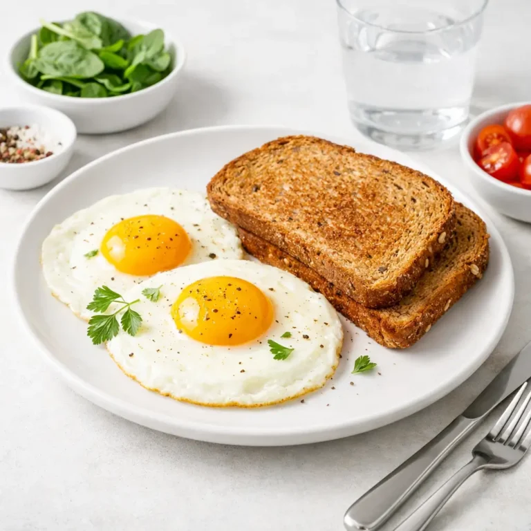 eggs and toast healthy breakfast for weight loss