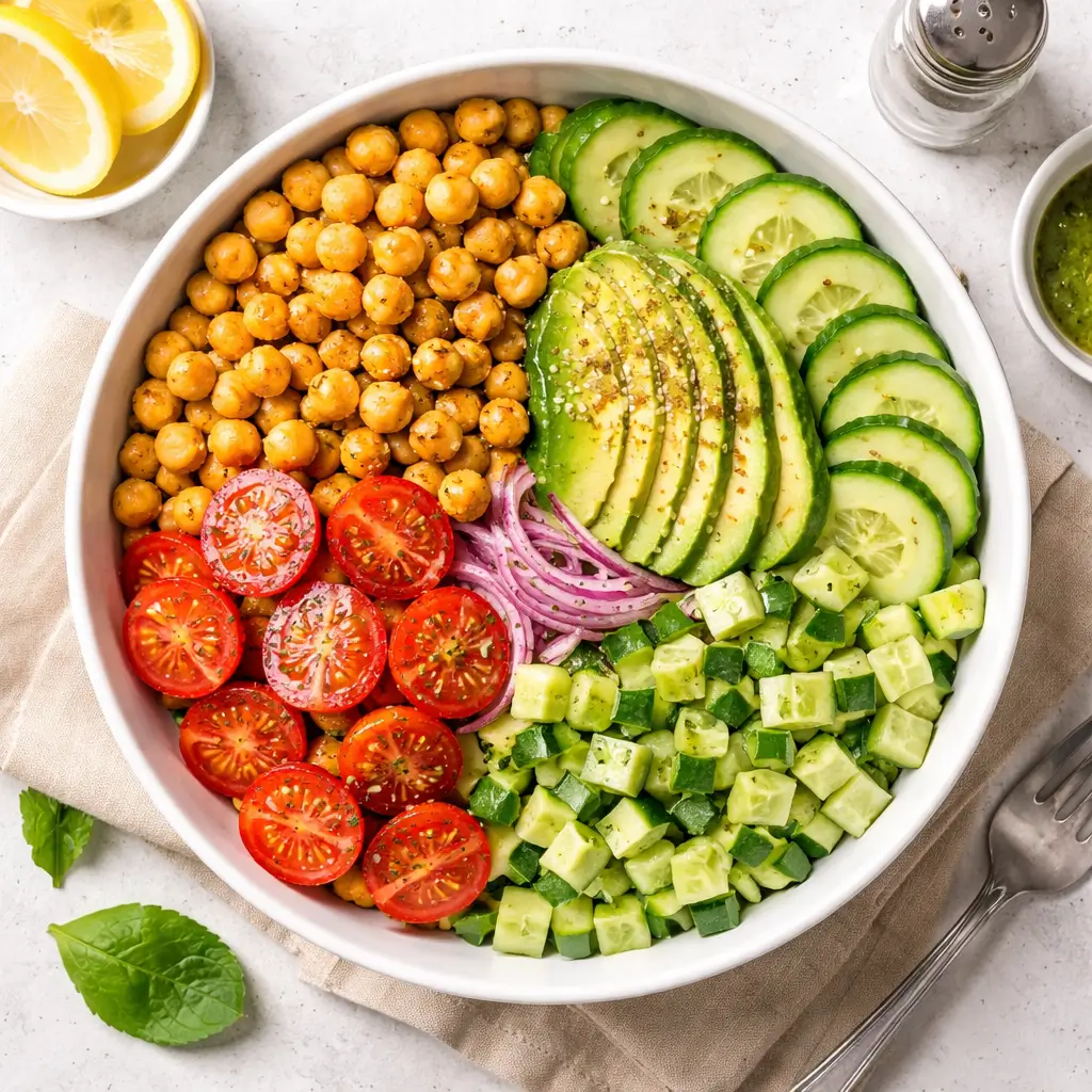 vegan chickpea salad weight loss