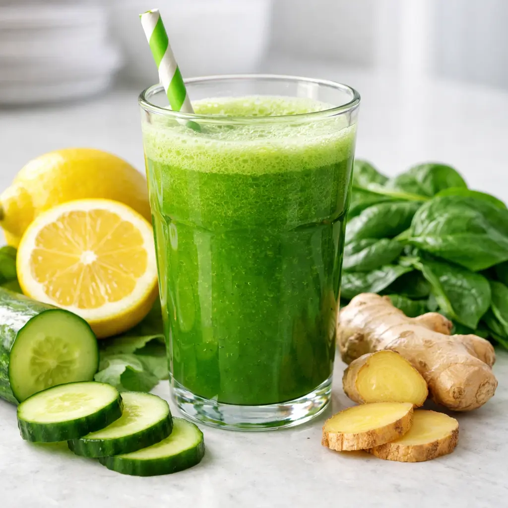 Green detox juice for weight loss